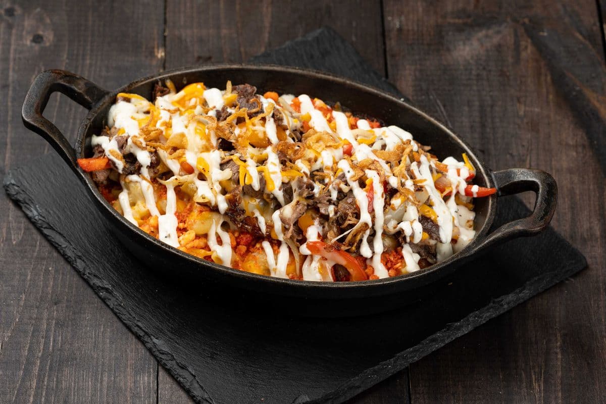 Philly Cheese Steak Mac