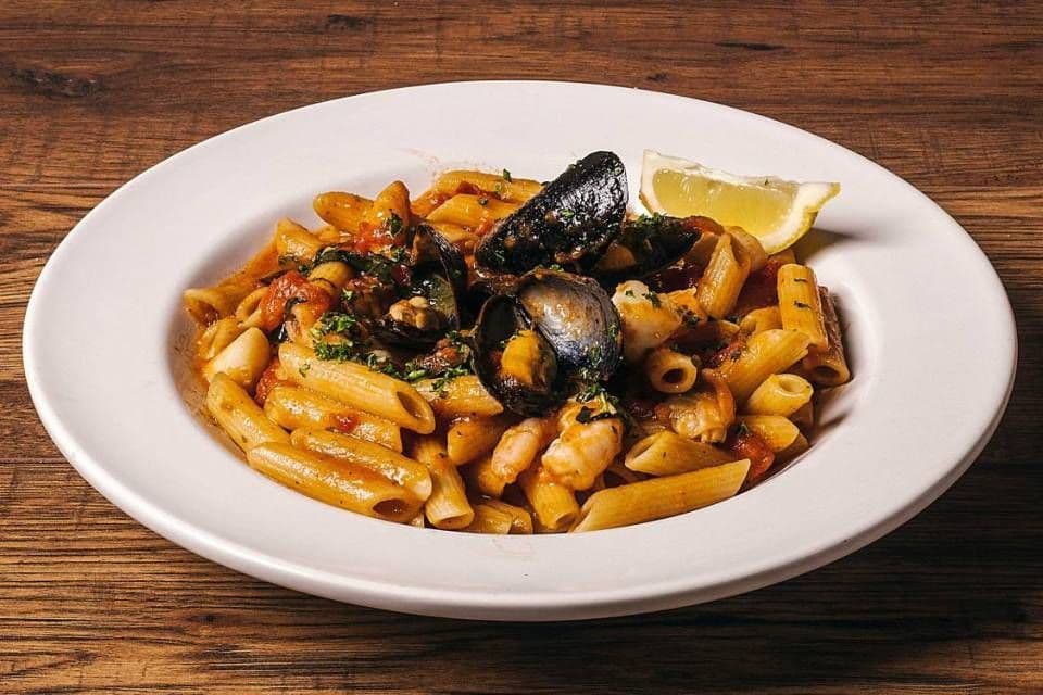 Gluten-Friendly Seafood Marinara