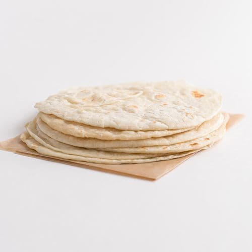 6 Fresh Baked Tortillas