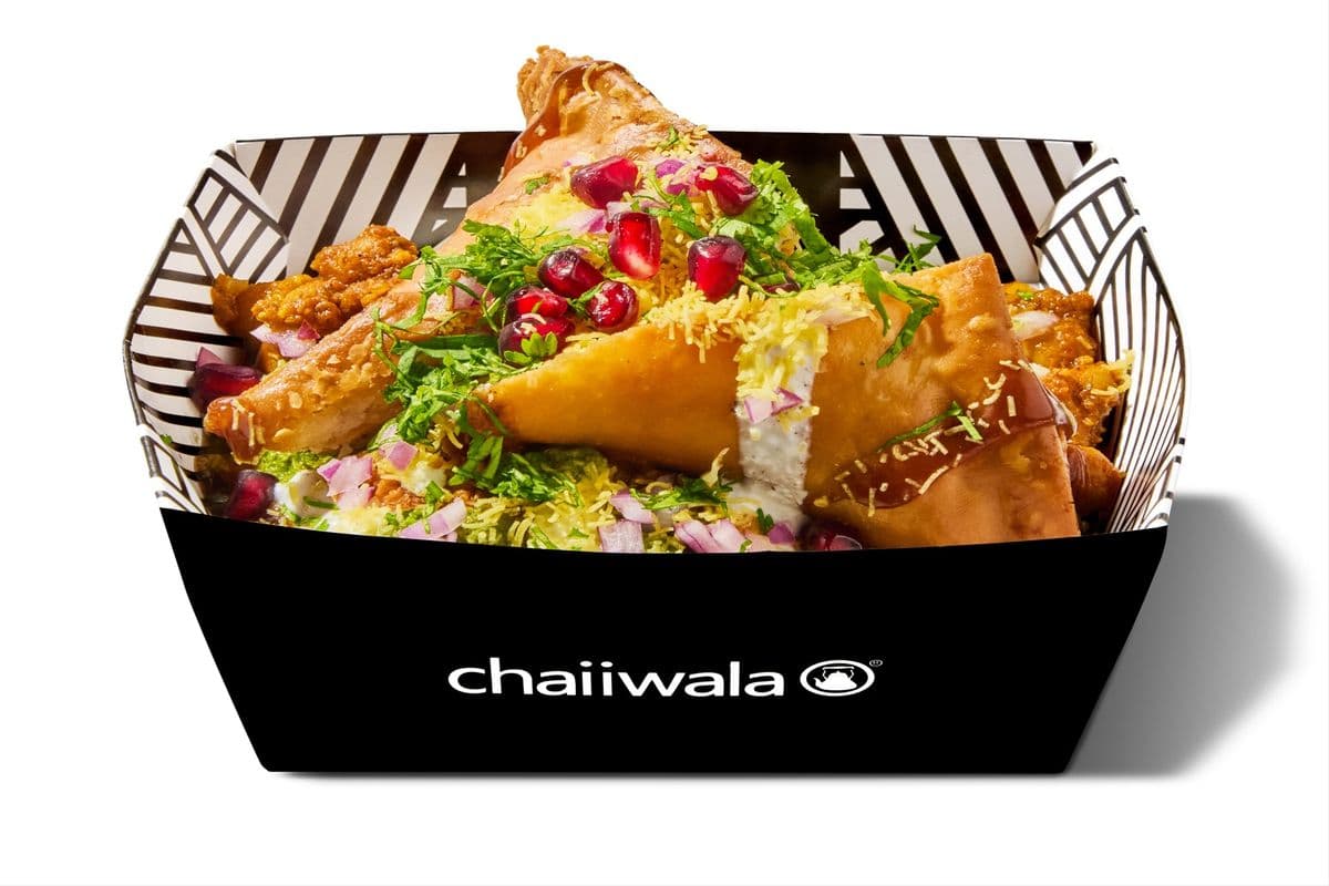 Samosa Chaat (421 Cal)
