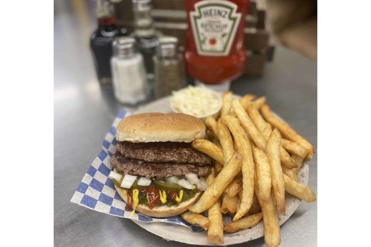 Double Burger Platter