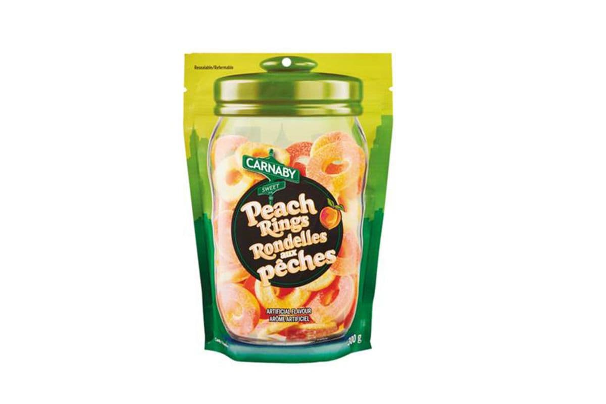 CARNABY Peach Rings 300g