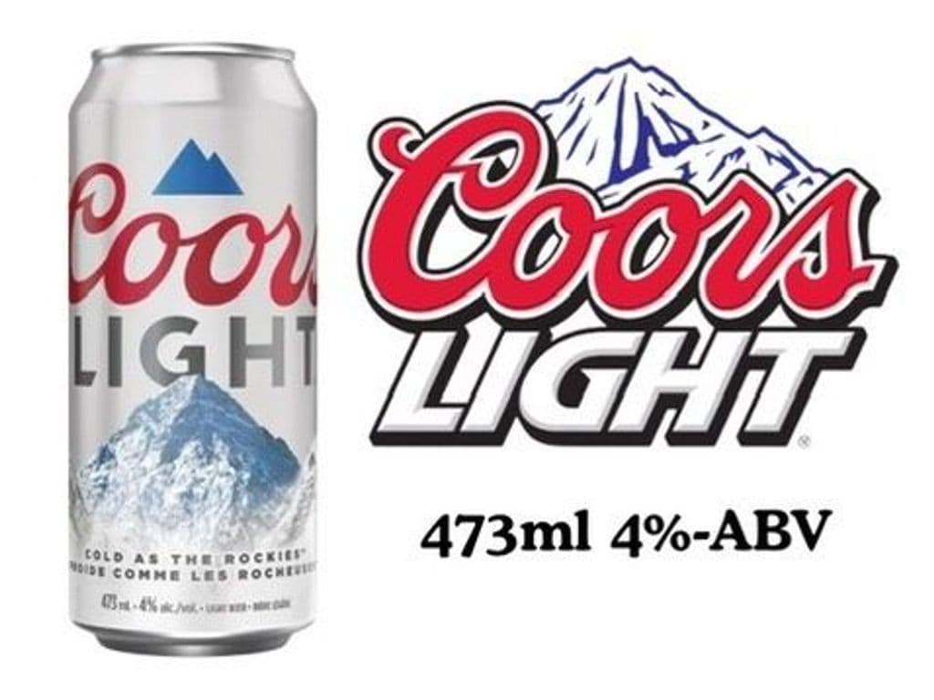 Coors Light - 473ml(4.0% ABV)