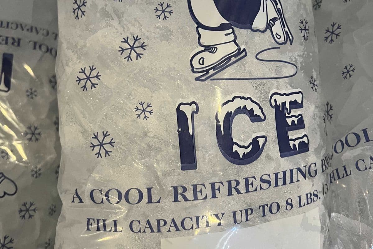 Bag of ice