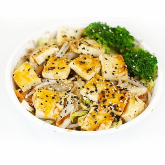 Tofu Teriyaki Rice Bowl