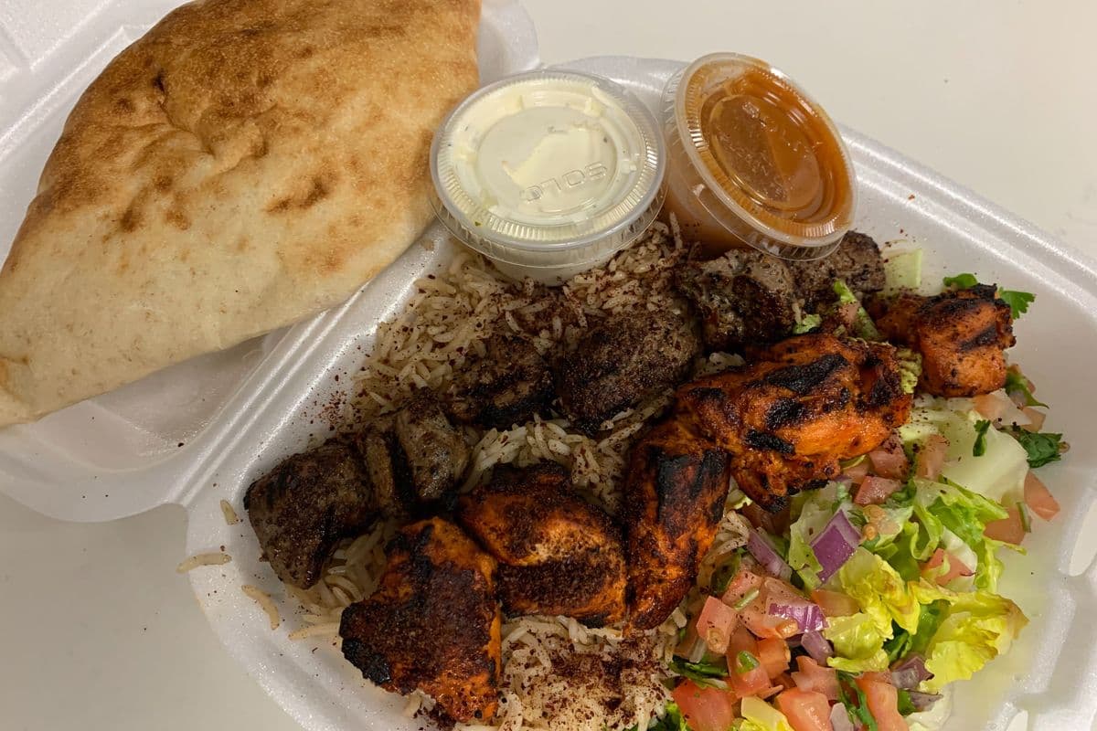 Mazari Kabob Plate