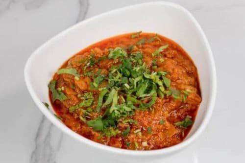 Baingan Bharta (Aubergines dans une sauce / Eggplant in sauce)