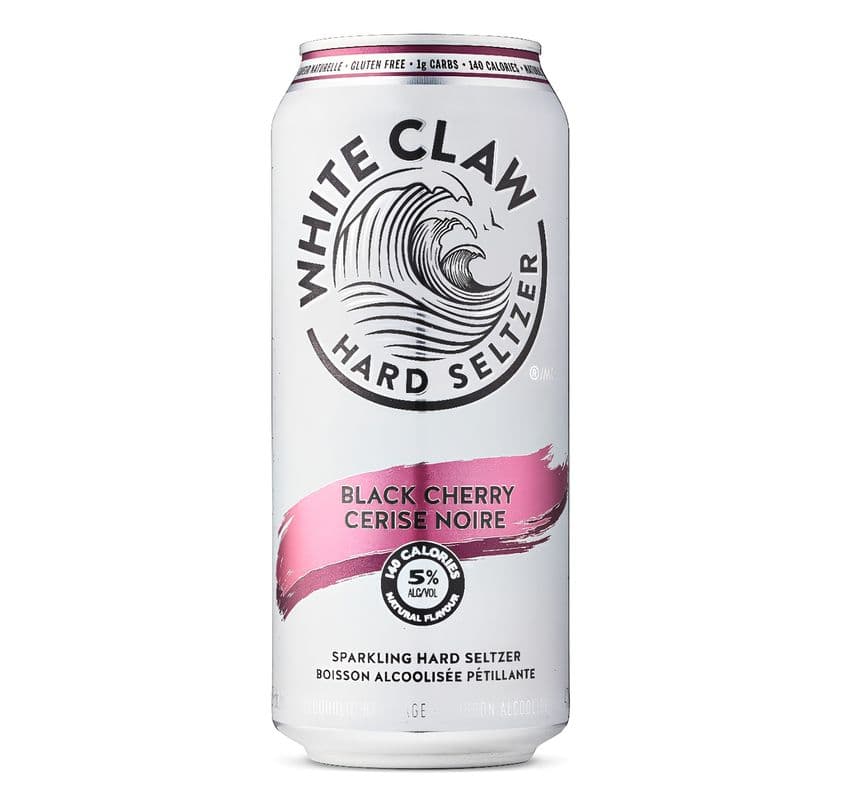 White Claw Cherry, 473mL hard seltzer (5% ABV)