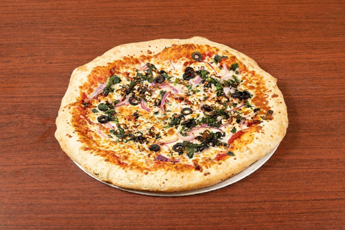 Mega Mediterranean Pizza
