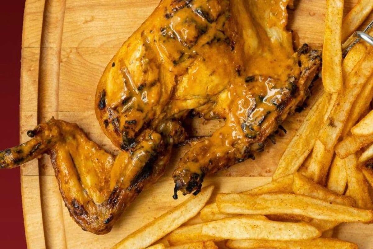 1/4 Chicken (Breast and Wing) with 2 sides