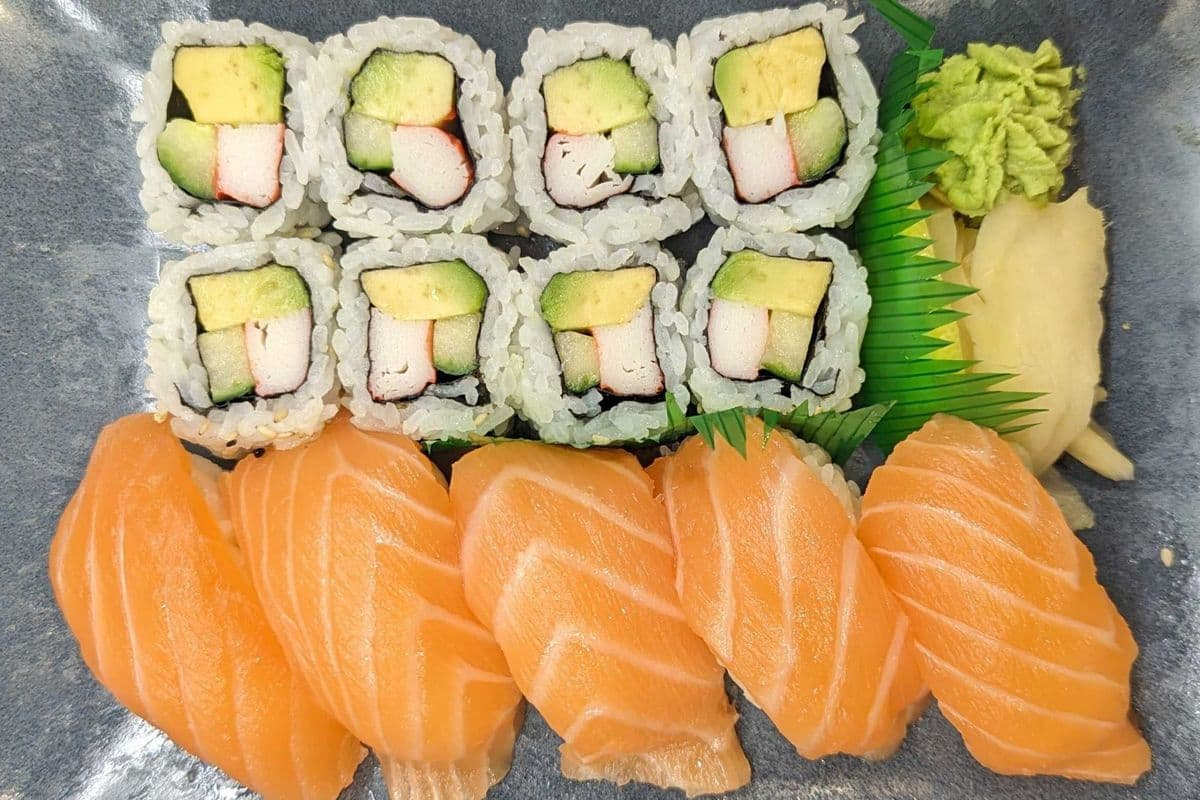 Sushi Combo with California Rolls