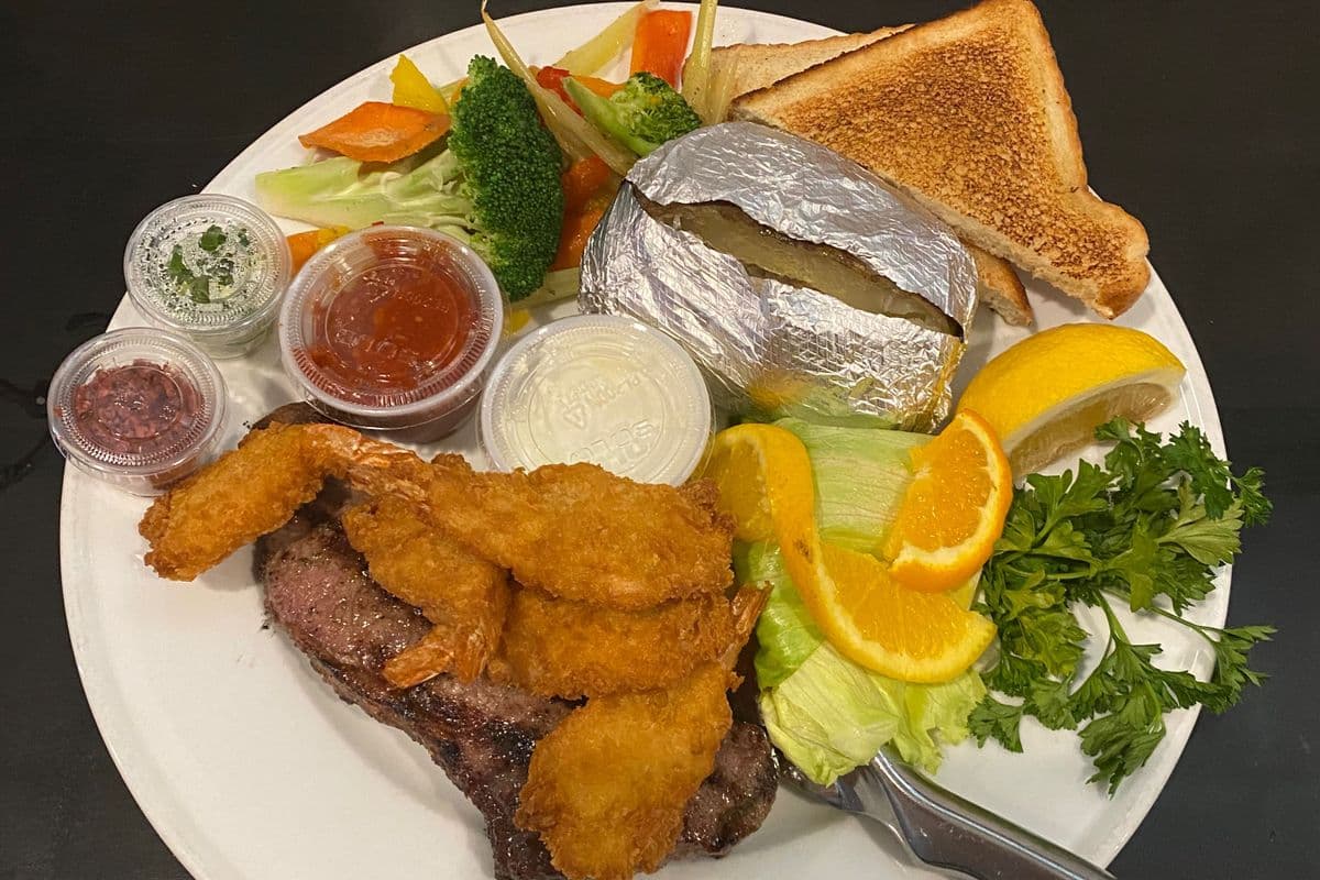 Steak and Shrimp