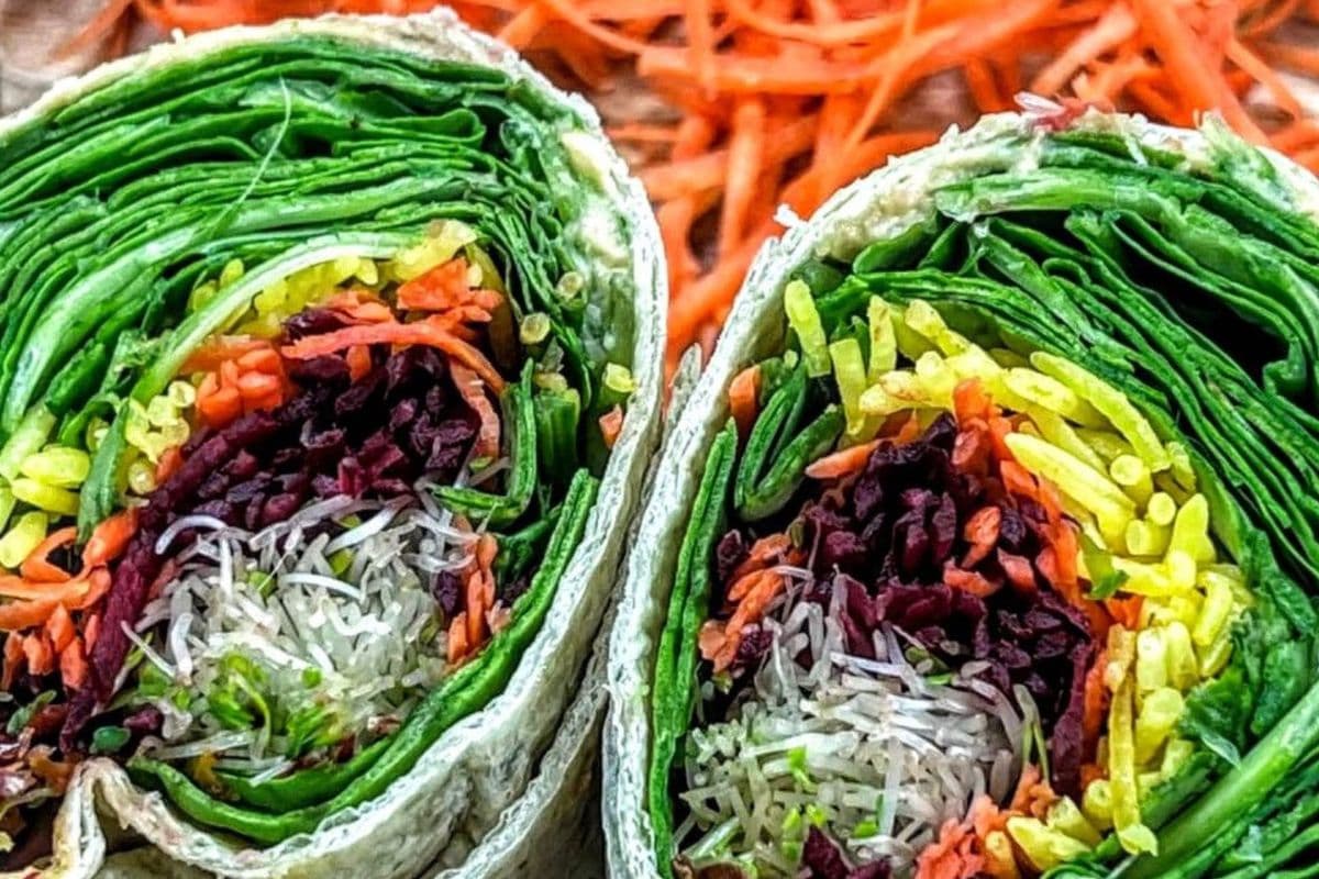 Hummus Glory Wrap (Vegan)
