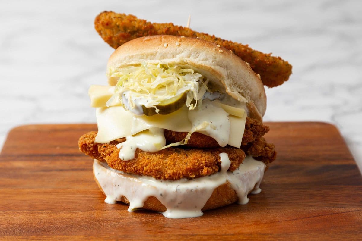 Dill-icious Burger
