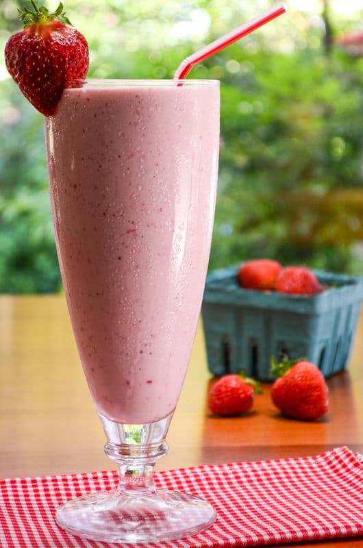 Strawberry Mania Ice Cream Shake