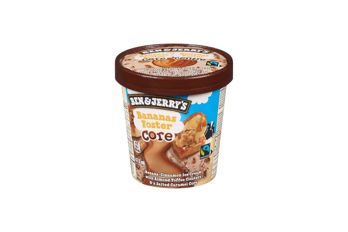 Ben & Jerry's Core Bananas Foster (473ml) - 77494
