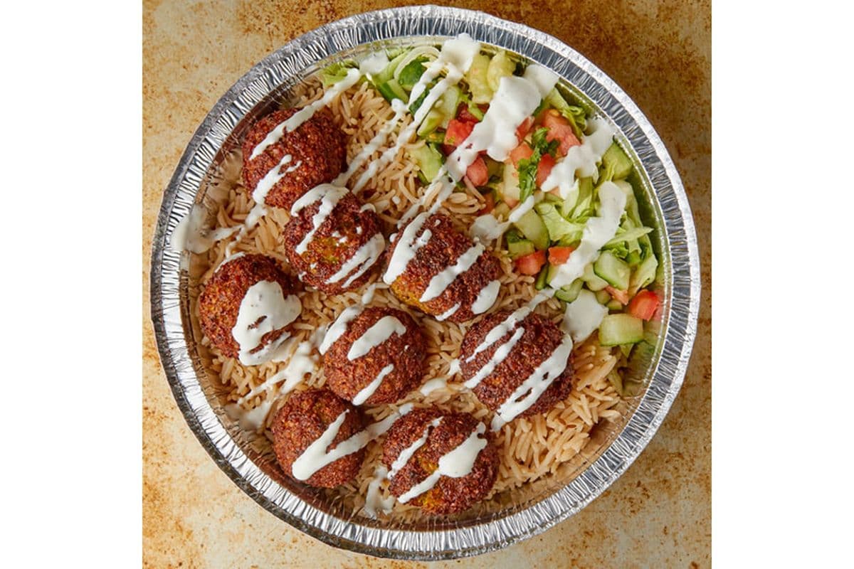 FALAFEL RICE PLATTER
