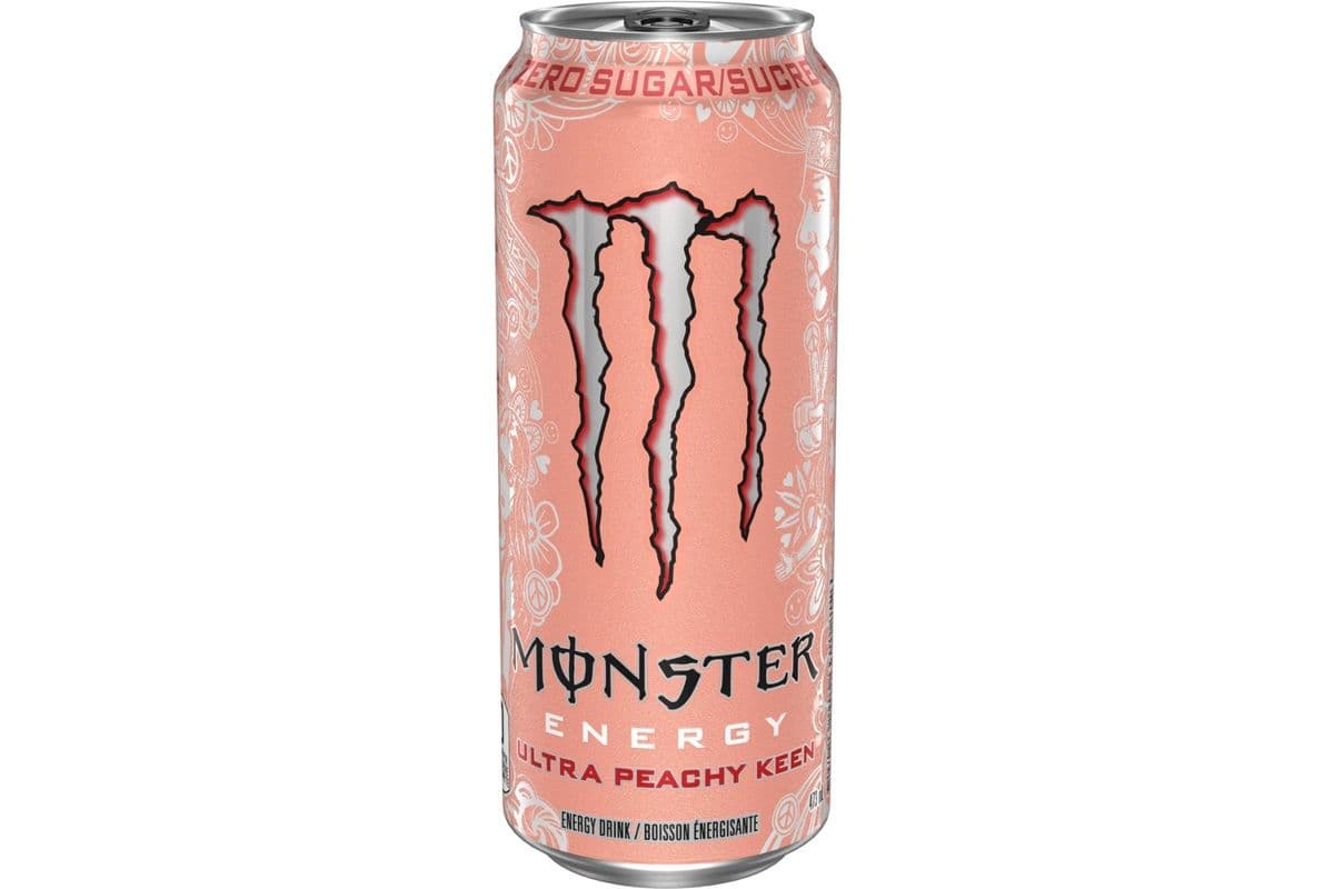 Monster Zero Sugar Peachy Keen (473 ml)