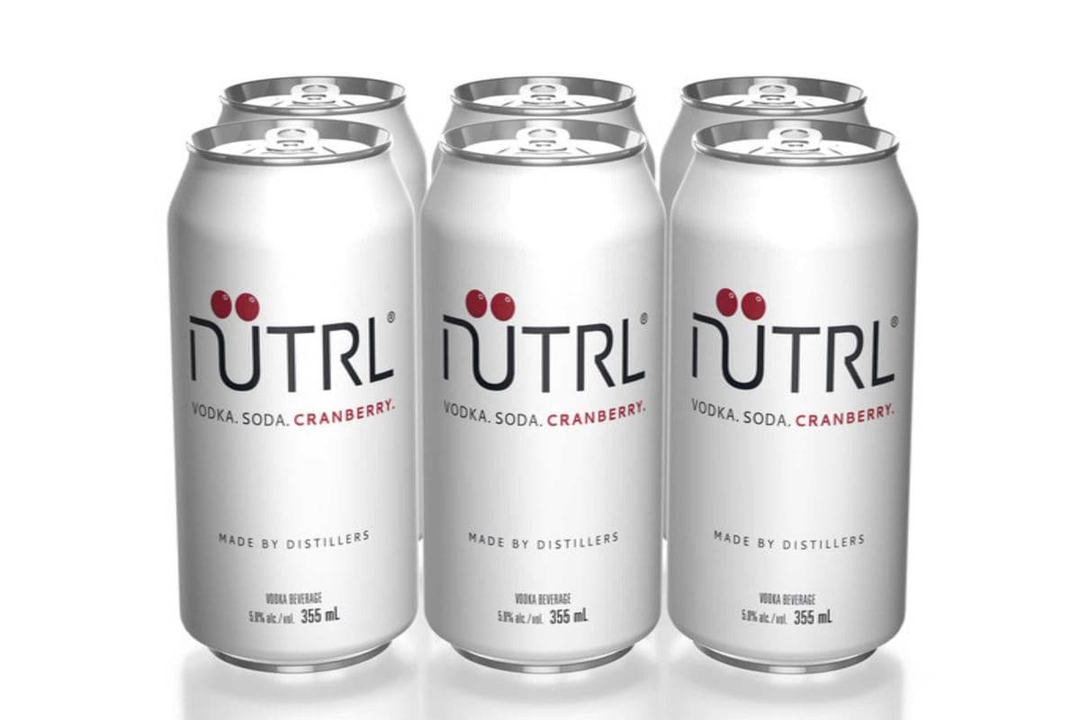NUTRL VODKA SODA CRANBERRY (6 x 355ML CANS) (6 x 6*355ML)