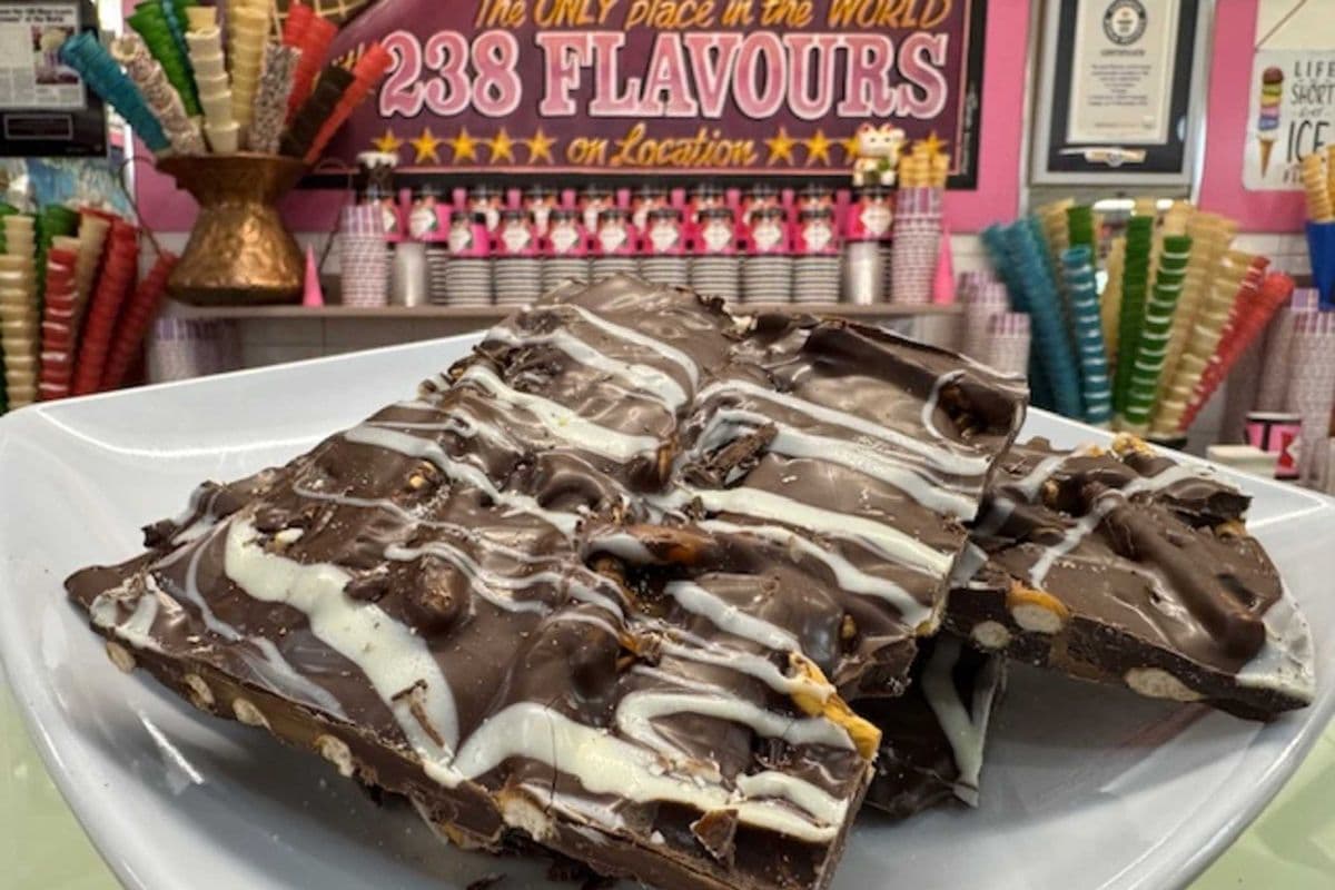 Chocolate Caramel Pretzel Bark