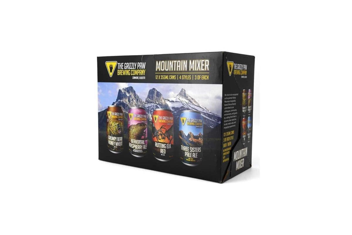 GRIZZLY PAW MOUNTAIN MIXER 2023 2X12 (12 x 355ML)