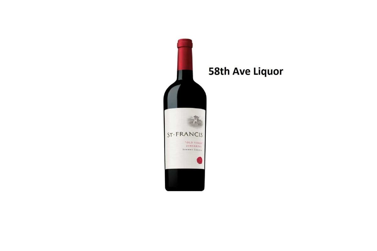 ST. FRANCIS OLD VINES ZINFANDEL 750ML (1 x 750ML)