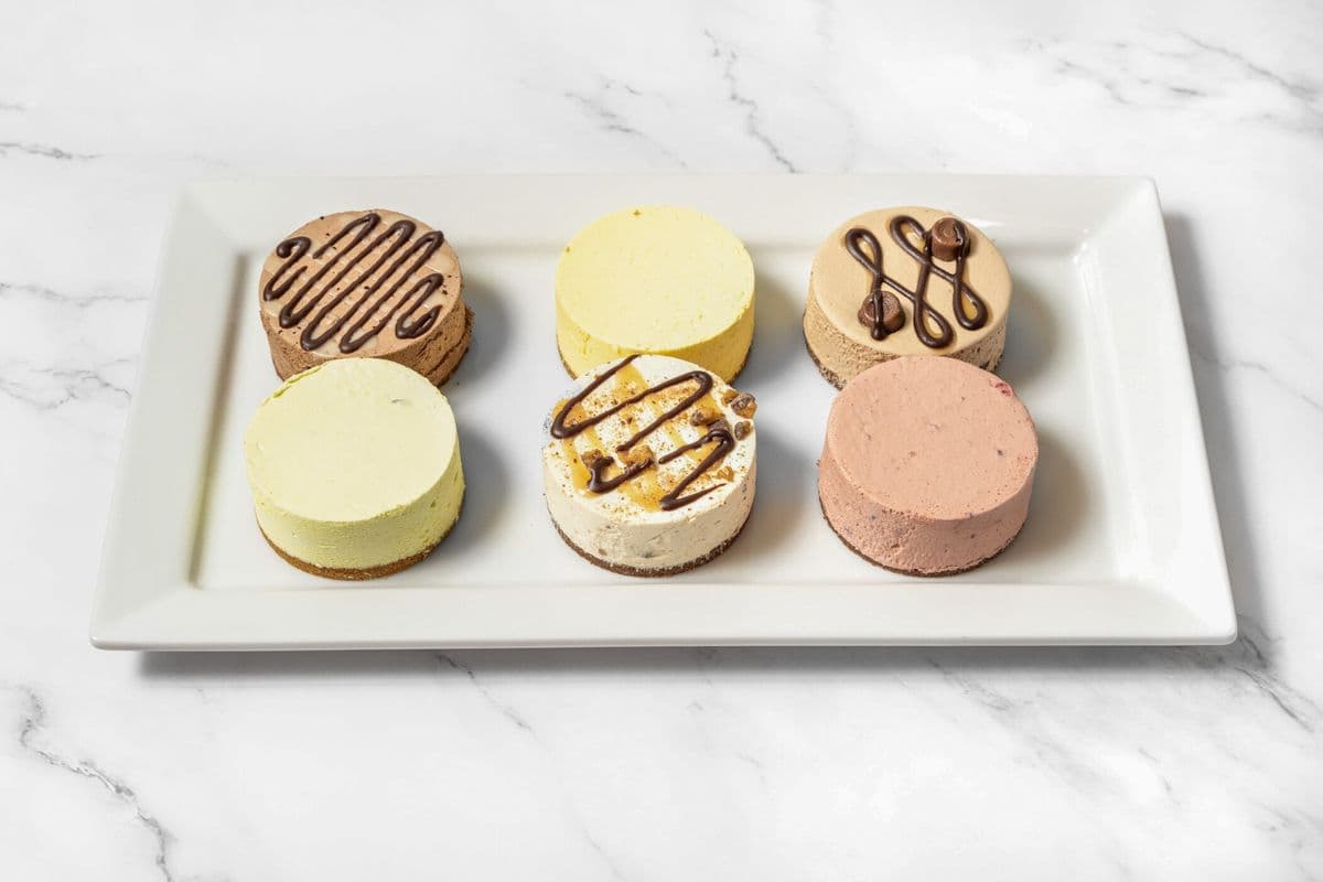 Choose Six 3" Mini Round Cheesecakes