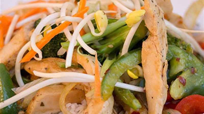 Spicy Thai Chicken Stir Fry