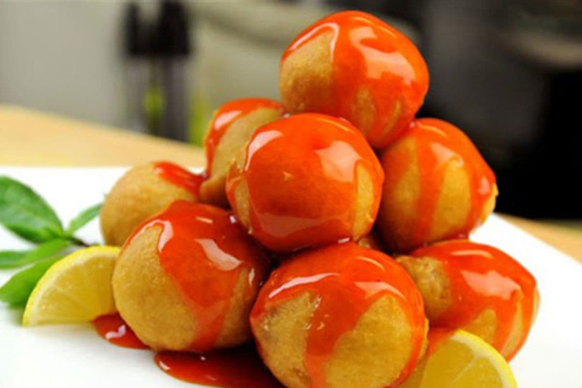 Sweet and Sour Chicken Balls
