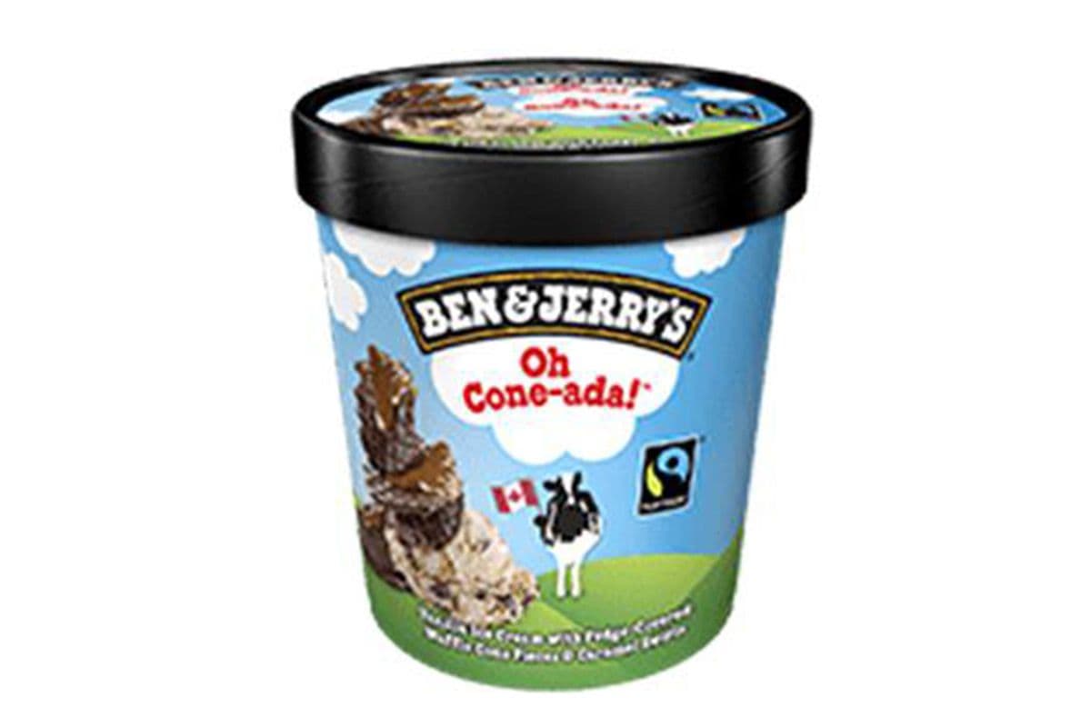 Ben and Jerry's - Oh Cone-ada !