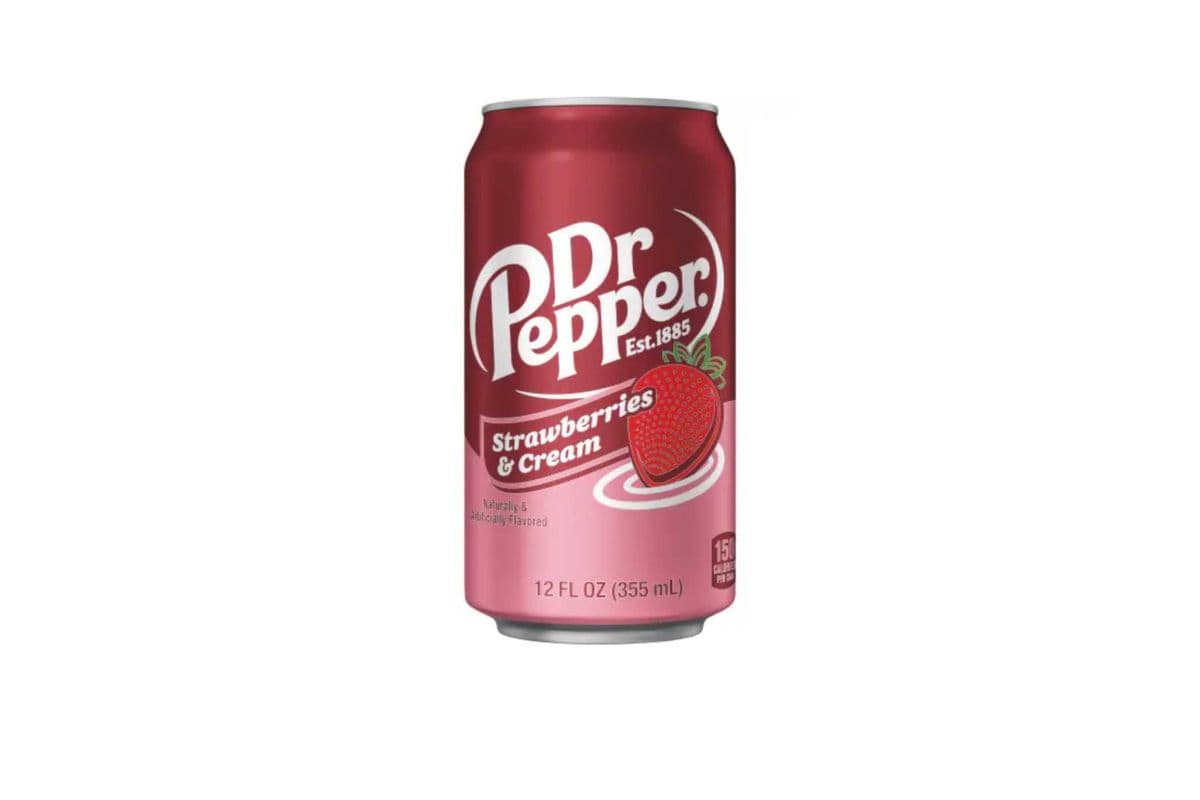 Dr Pepper Strawberry & Cream (355 ml) (150 Cal)