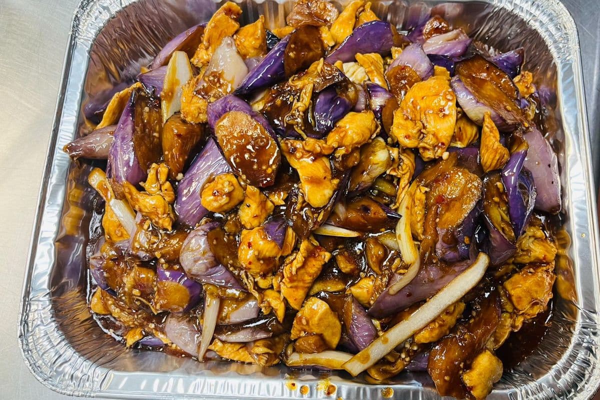 Chicken with Eggplant
