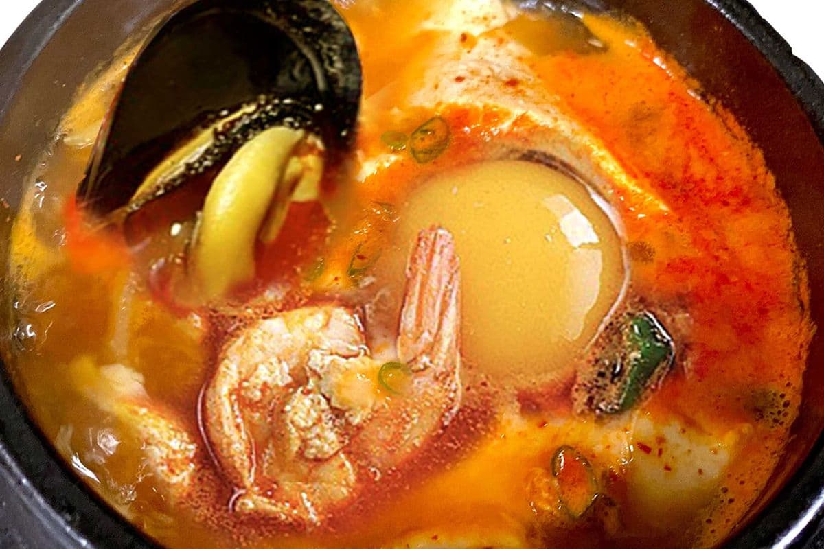 Spicy Soft Tofu Soup