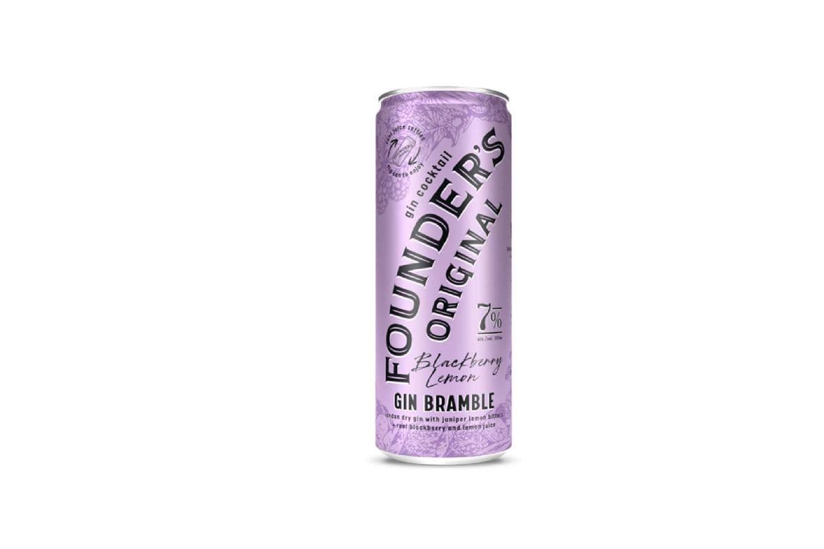Founder's Original Blackberry Gin Bramble (1 x 473ml can)