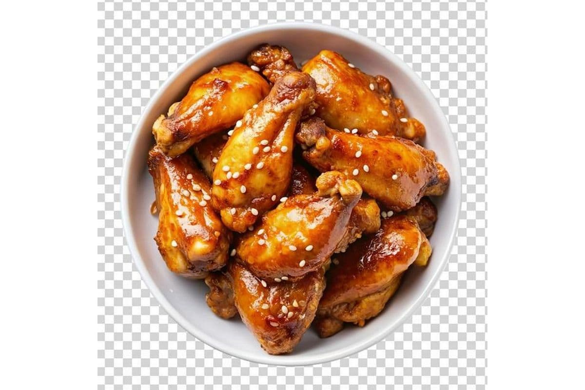 Honey Garlic Wings (4 Pcs)