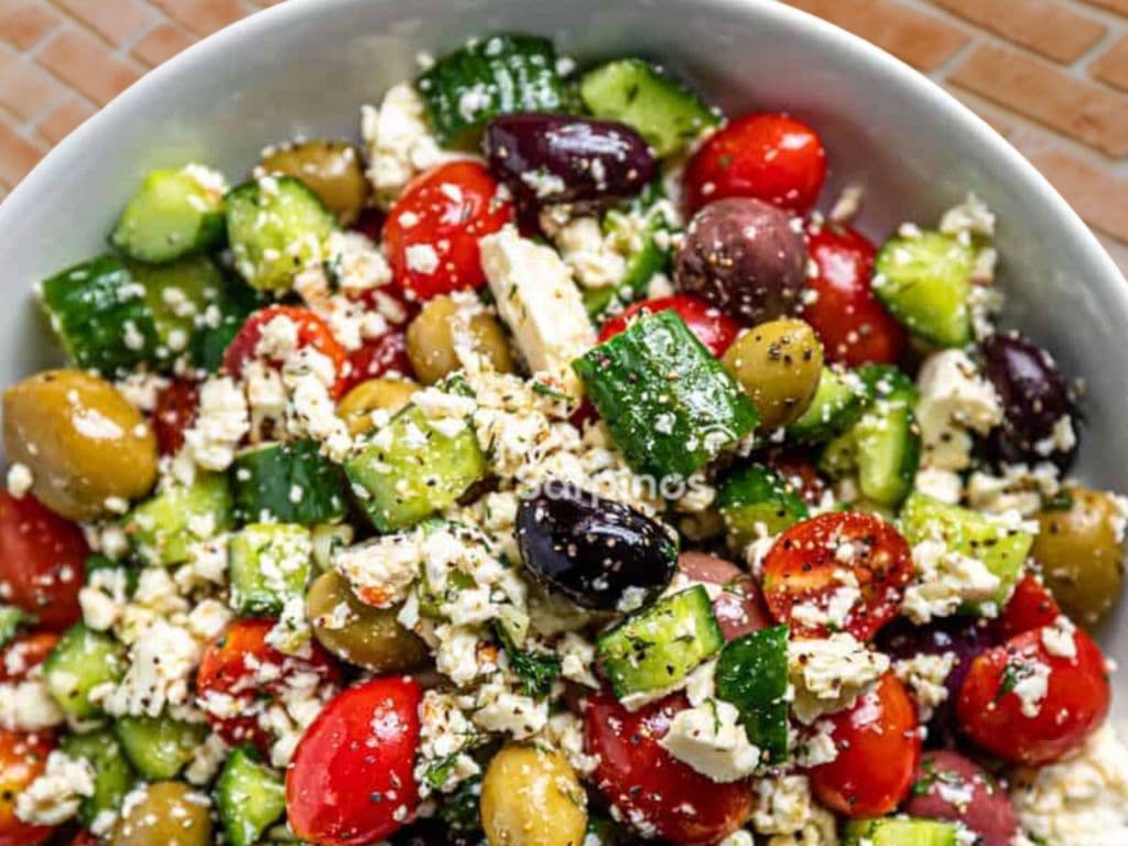 GREEK FETA SALAD