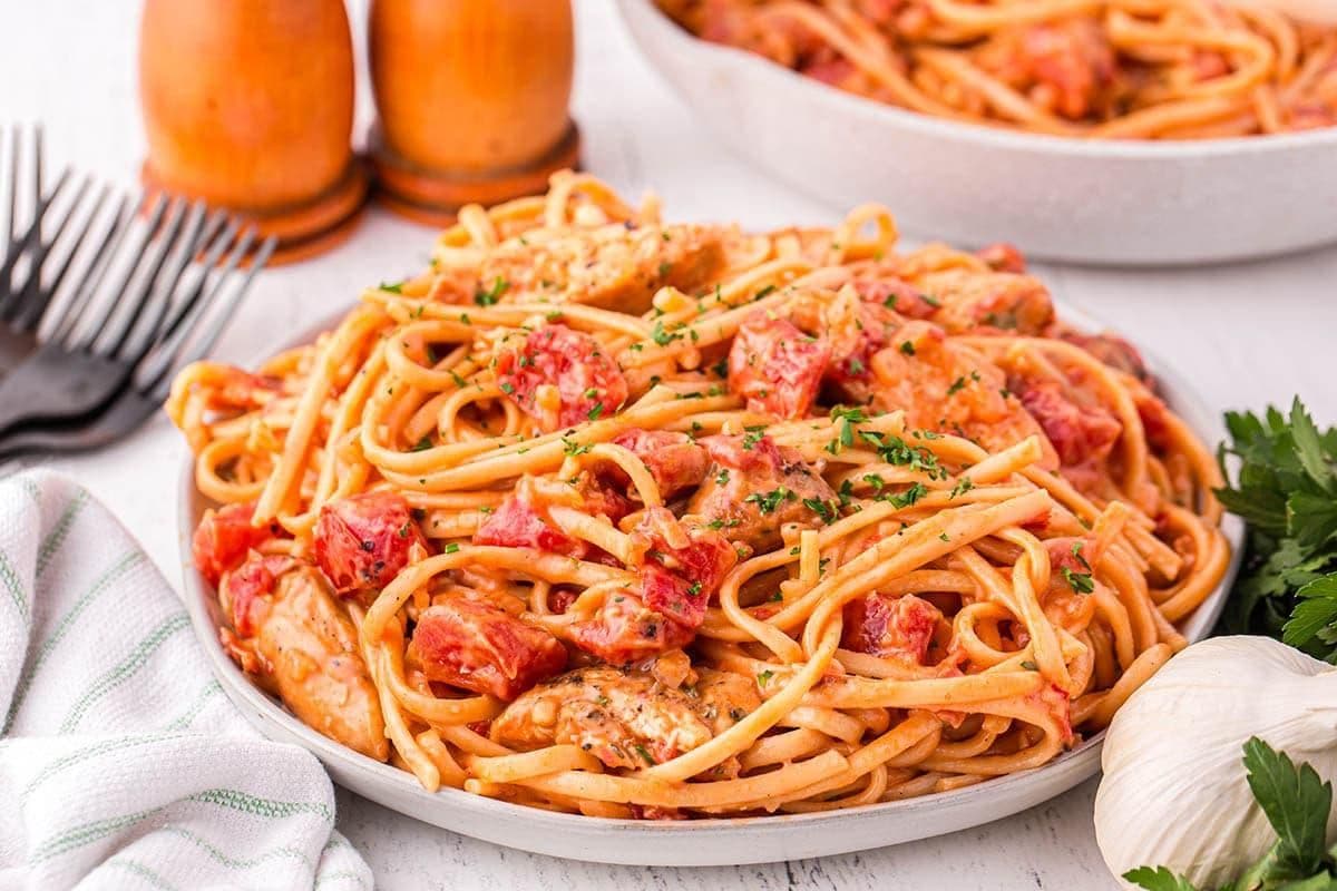 Spicy Pepper Chicken Pasta