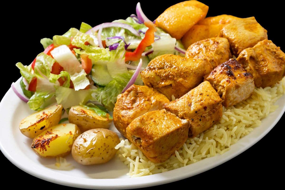 Chicken Kebab Plate