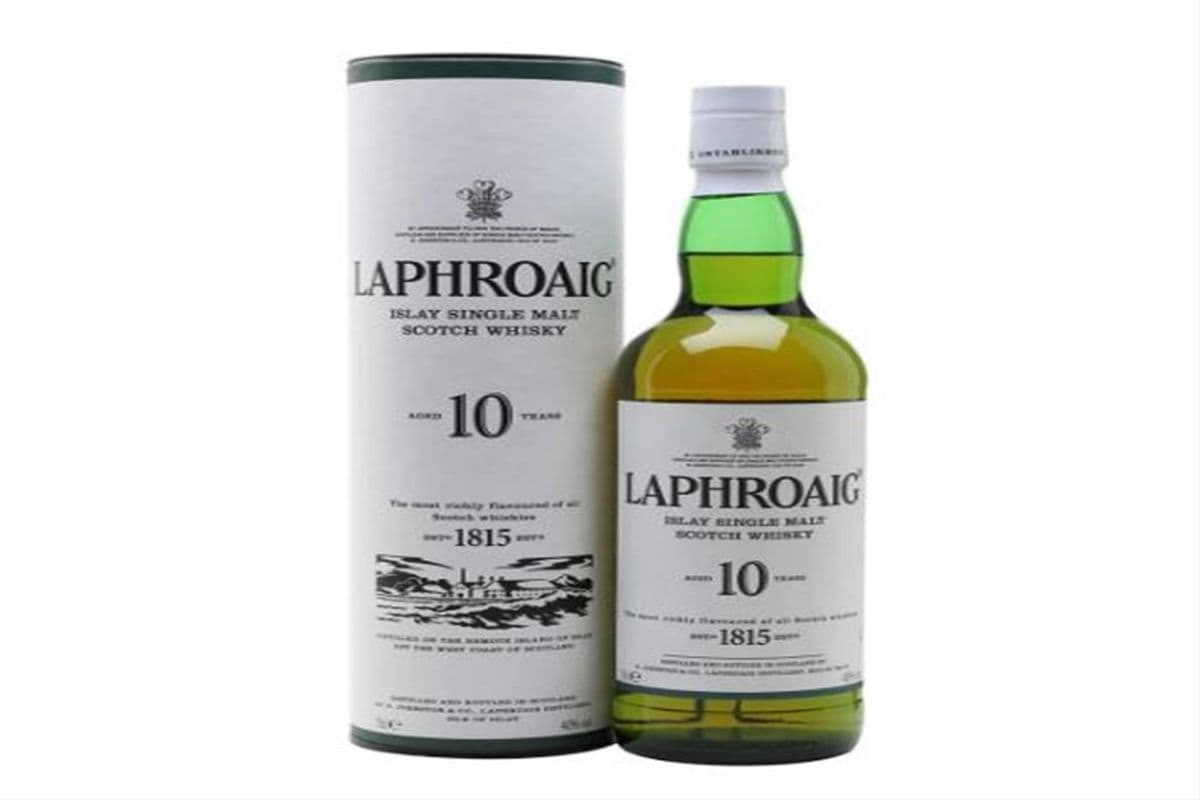 Laphroaig 10 Year Old Single Malt *$12 OFF!* (1 x 750ml)