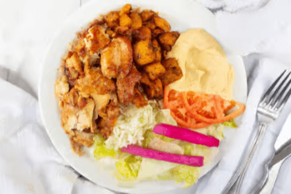 Plat de Shish Taouk