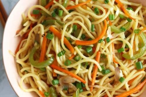 Vegetable Hakka Noddles