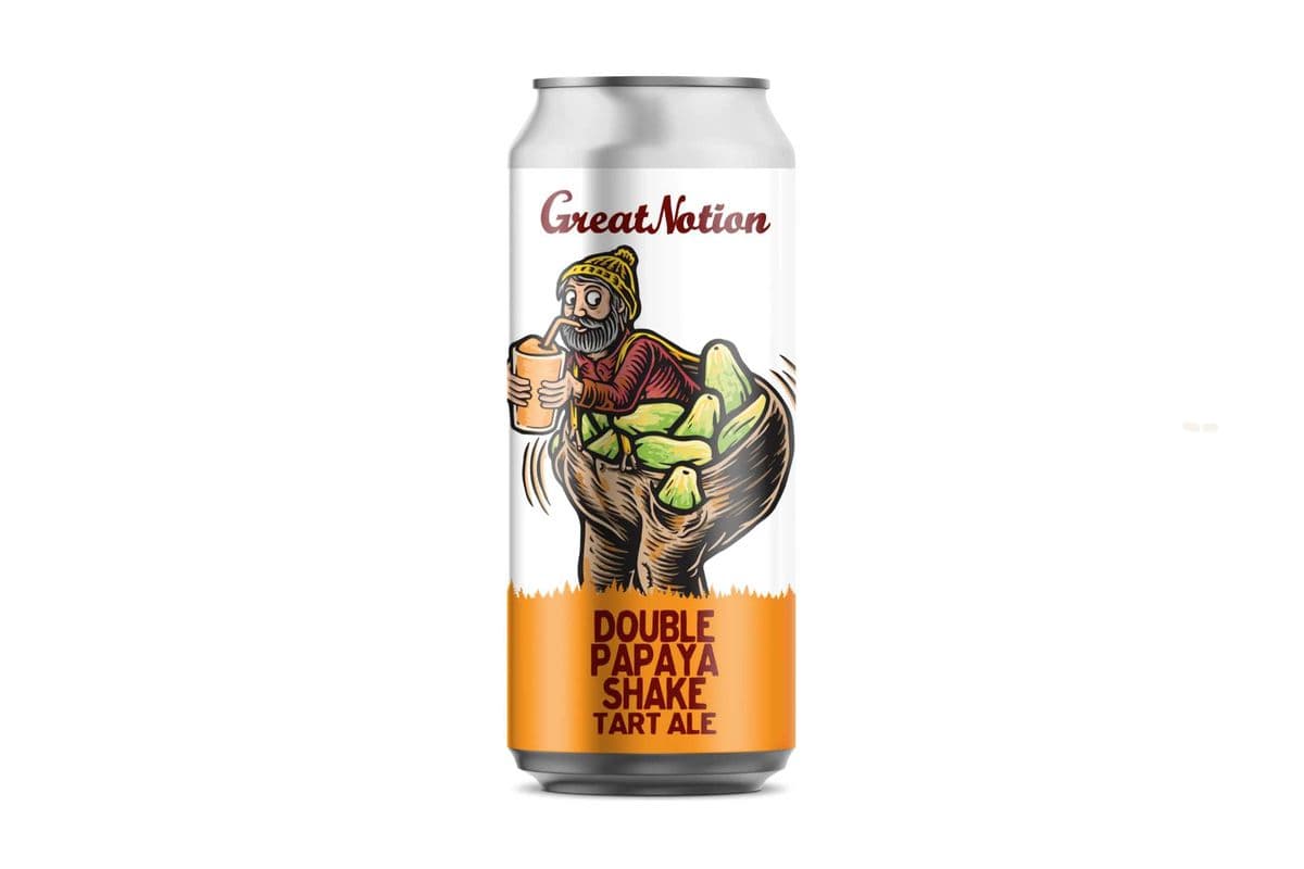 Great Notion Double Papaya Shake Tart Ale (473ML) (Single) (1 x 473ML)