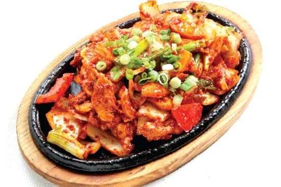 Ojinguh Bokeum (Spicy Squid) 오징어볶음