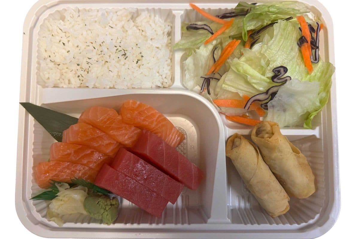DB9) Special Sashimi and Tempura Bento