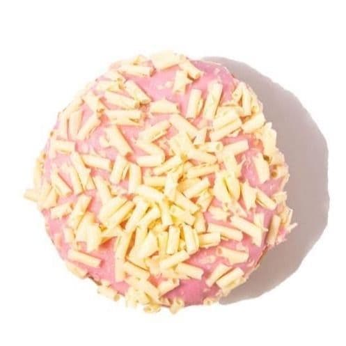 Pink Vanilla Cream Doughnut