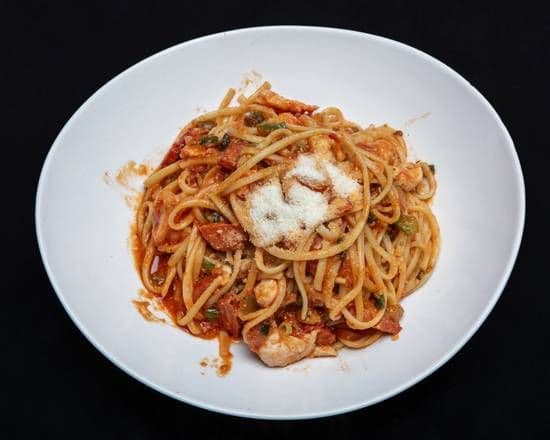Tipsy Shrimp Linguine