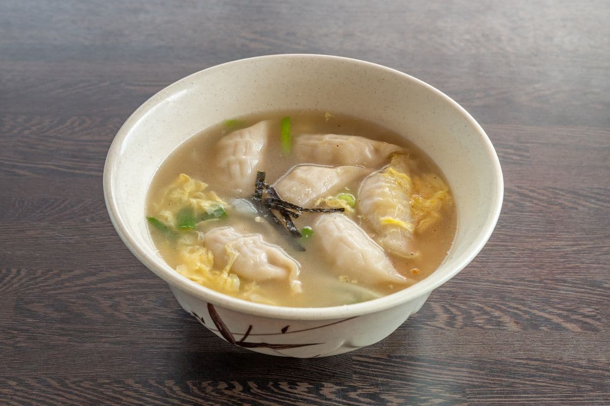 20. Beef Dumpling Soup with Rice Cake