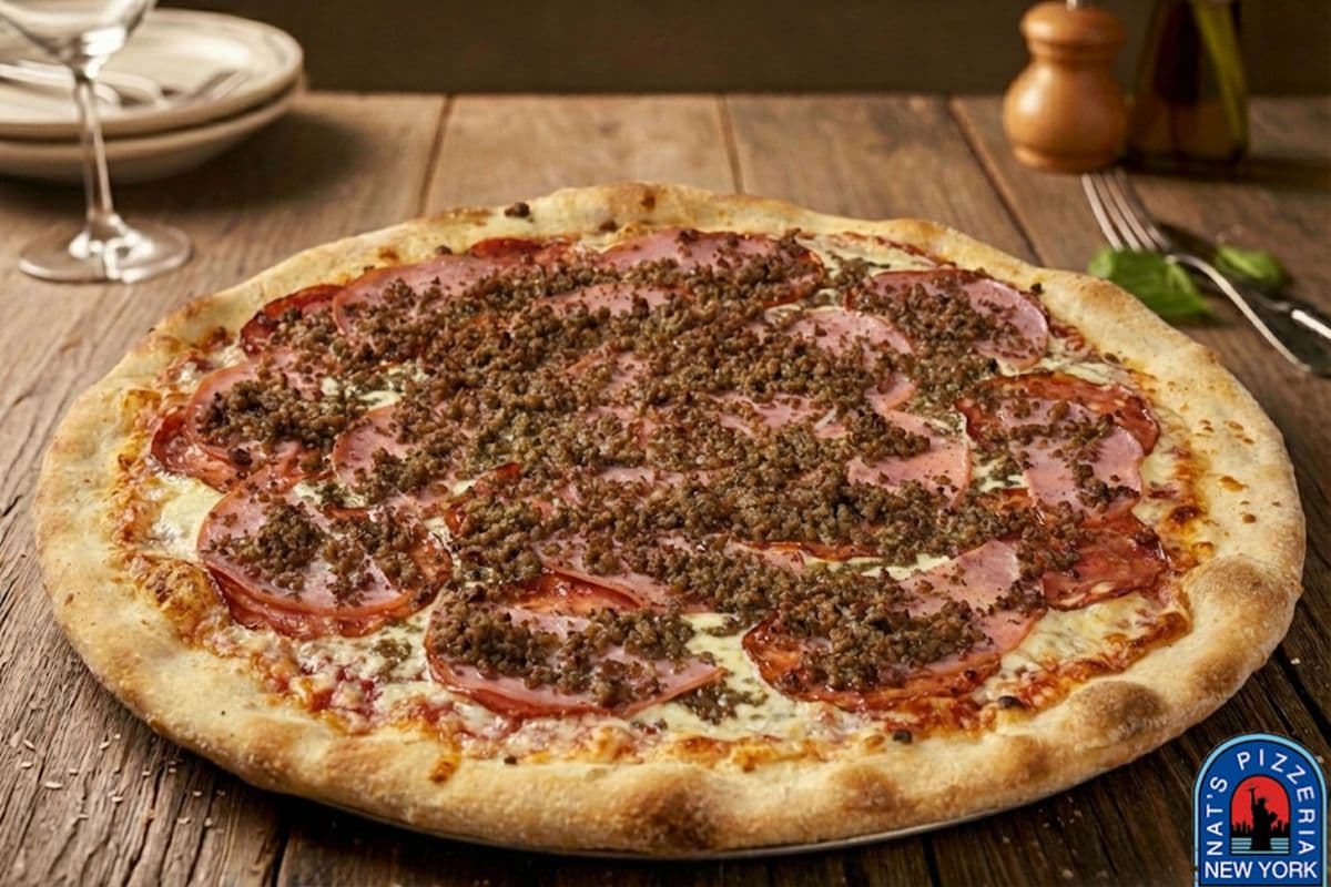 19. 16" Extra Large Meat Head Pizza