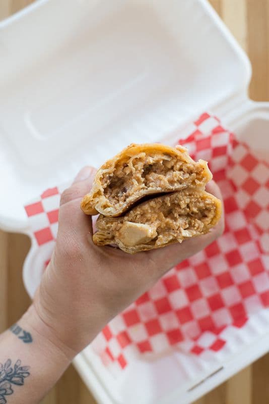 Steve B Empanada (peanut butter!!)