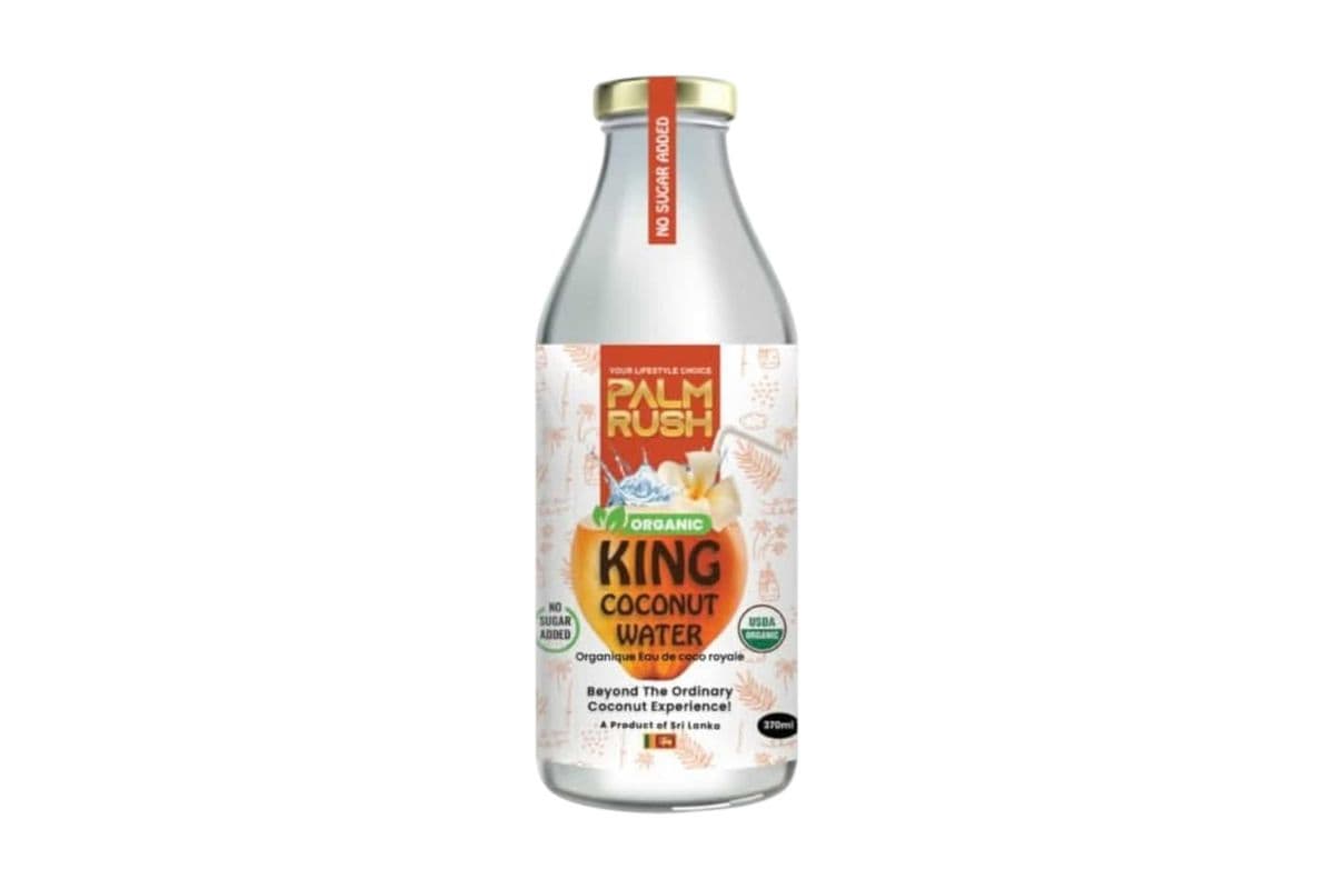Palm Rush King Coconut Water (370ml) (70 Cal)